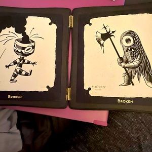 48 HR SALE! Tim Biskup “Broken & Slayer” 2007 Ltd Ed Signed/# Pressure Print